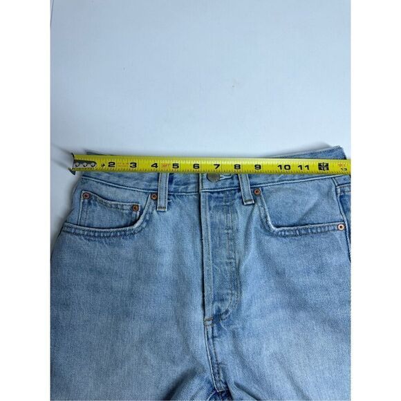 Denim Forum The Ex Boyfriend MIDI Shorts Blue Size 24 - Picture 8 of 15